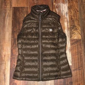 Ariat down vest